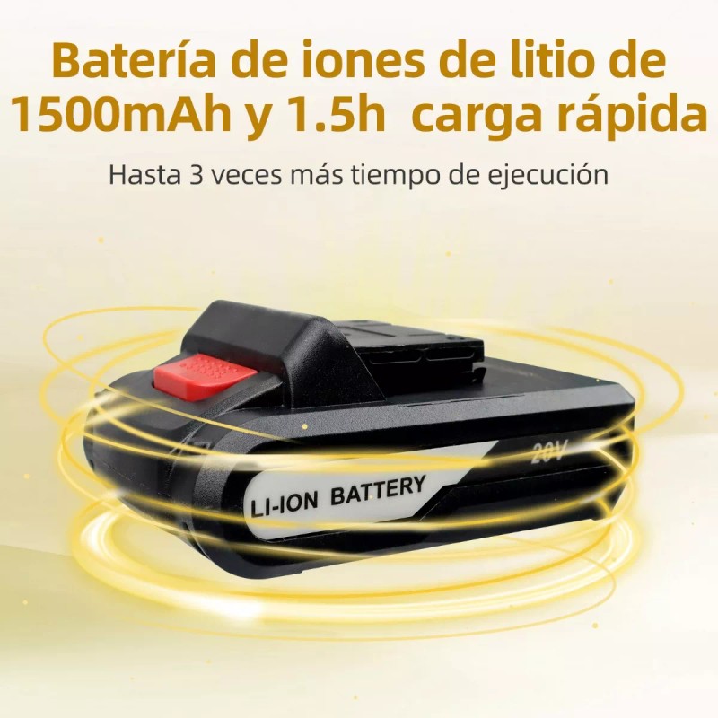 Monstyle Taladro Atornillador Eléctrico Multifunción Con 25 Torques