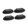 CORHAD 4pcs Bike Trainer Stand Mat Front Wheel Riser Blocks
