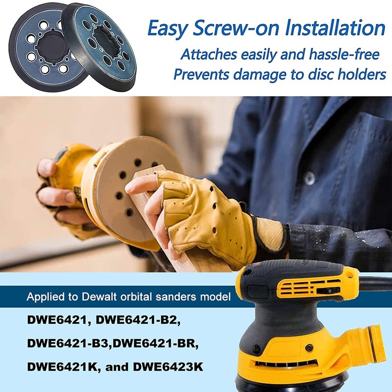 5 Inch Sander Pad for DWE6423/6423K, DWE6421/6421K, DCW210B DeWalt Random