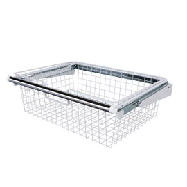 Rubbermaid FG3J0503WHT Configurations Sliding Basket - White
