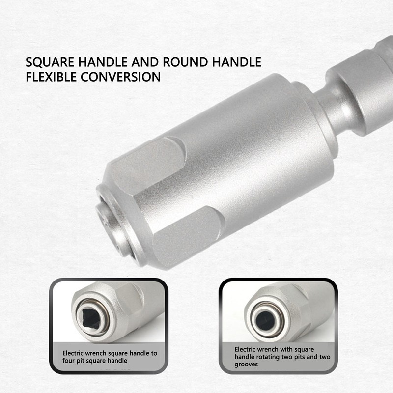 Impact Wrench to Hammer Adapter High Carbon Steel Detachable Electric