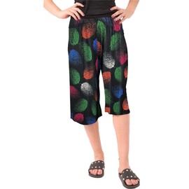 Leggings For Women UK High Waisted Ladies Shiny Pink Lily Retro Style Metallic Leggings Fancy Dress Disco Pants Shiny Wet Look Pink Lily Print Party Wear Womens 16-18