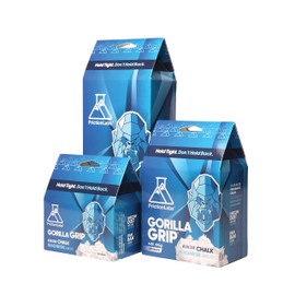 Friction Labs Gorilla Grip 12oz - Chunky Texture - The New Standard in Chalk for Rock Climbing, Crossfit, and Powerlifting, Now with 100% Recyclable Packaging!