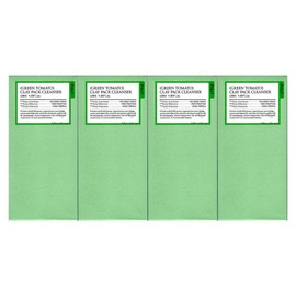 Fully Green Tomato Clay Pack Cleanser 120ml 4 pieces JJ Mall / 풀리 그린 토마토 클레이 팩 클렌저 120ml 4개  JJ몰