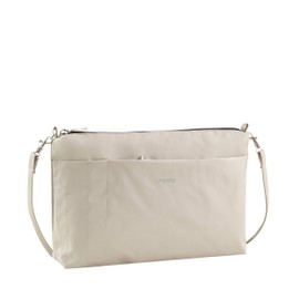 Picard Umhängetasche, Switchbag 7841, Farbe Perle/Beige, Feinnylon, 26x16x5cm, Reißverschluss, mehrere praktische Fächer, abnehmbare Schlüsselkette