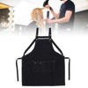 Nail Polish Apron Adjustable Nail Salon Kitchen Bib Aprons Cosmetic