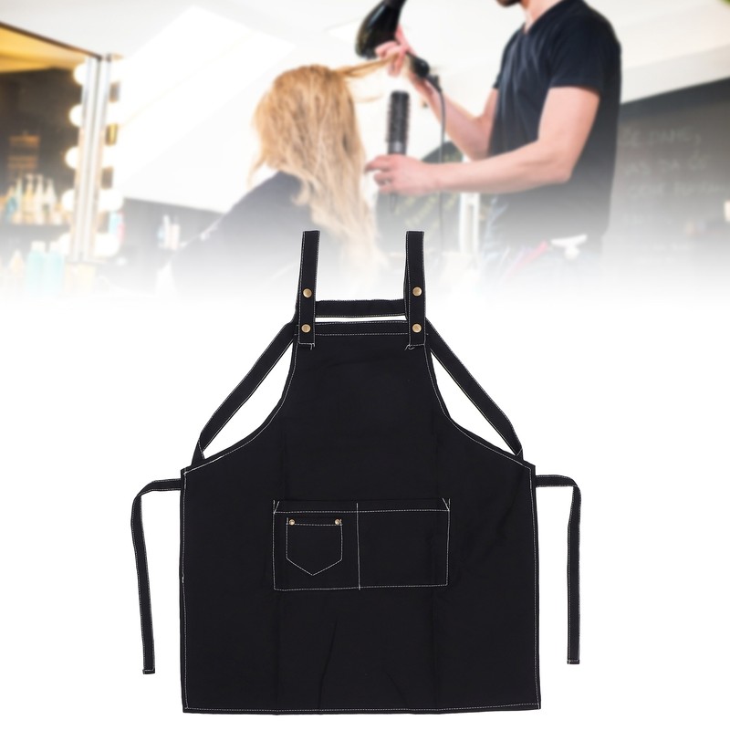 Nail Polish Apron Adjustable Nail Salon Kitchen Bib Aprons Cosmetic