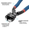 Tivorex 124PCS 10-Sizes Single Ear Hose Clamps, with Ear Clamp