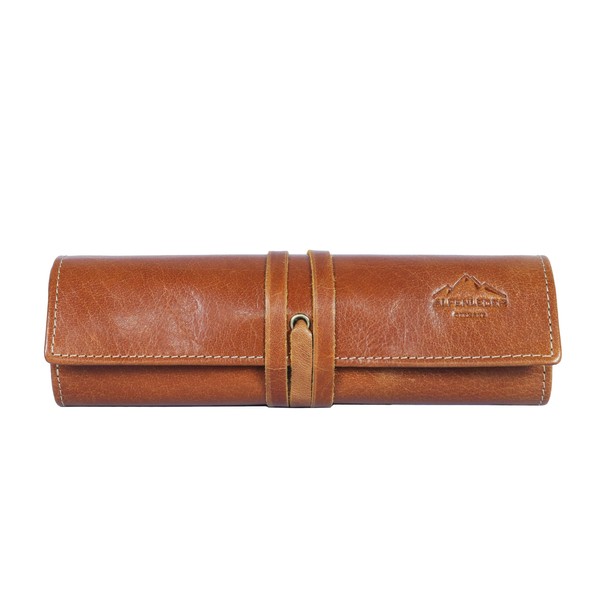 Alpenleder GFRETT Pencil Roll (Handmade) Sustainable Organic Leather from Regional