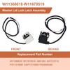 W11368616 W11670519 Washer Lid Lock Latch Assembly for Whirlpool Maytag