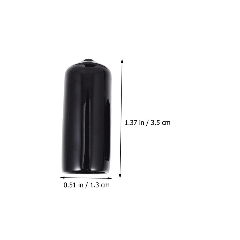 BIUDECO Rubber Billiard Cue Covers 10 Pack Table Cue Tips