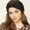 DRESHOW Crochet Ear Warmer Headband Soft Knit Turban Stretch Headbands