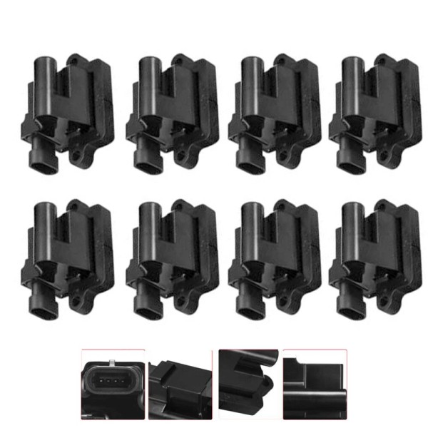 Unbranded D581 High Performance Ignition Coil Pack Square For Chevy