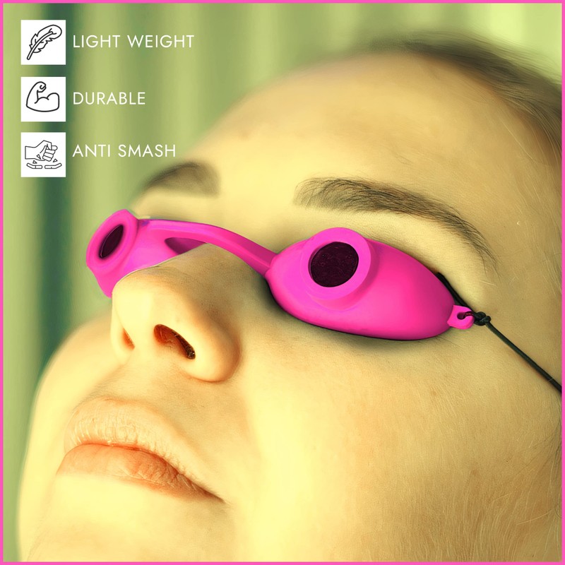 Super Sunnies Evo Flexible UV Eye Protection FDA Compliant Tanning