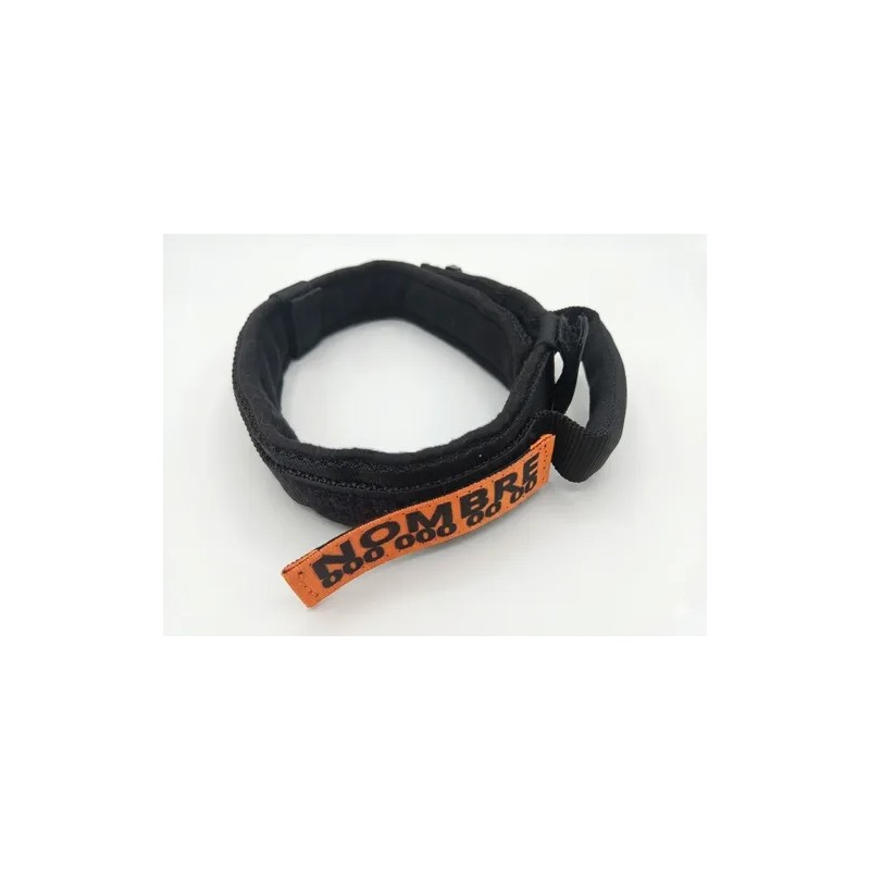 Collar Táctico Para Perro Con Parche De Datos Personalizado