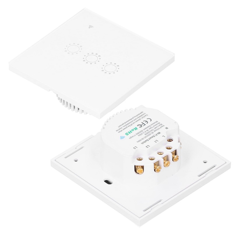 Smart Switch Wireless WiFi Remote Control Touch Power Distribution 2200W