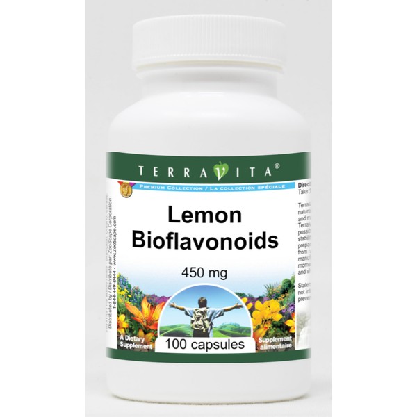 Lemon Bioflavonoids - 450 mg (100 Capsules, ZIN: 521774) -