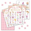 Baby Shower Bingo Games, Baby Bingo for Baby Shower, Blush