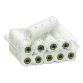 10 x Colorus Microfibre Radiator Rollers 10 cm with 9 mm Pile | Paint Roller, Paint Roller, Varnish Roller | For Glazes, Sealings, Impregnations
