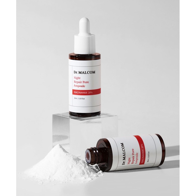 Malcolm Night Repair Pore Ampoule 30ml