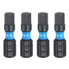 sourcing map 4pcs H7/32 SAE Hex Screwdriver Bit 1/4" Hex