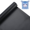 GORGECRAFT 1M x 20cm Black Fursuit Eye Mesh Sheet PVC