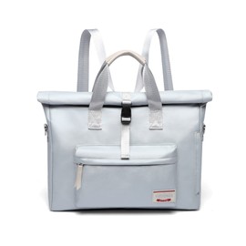 Wxnow - Mochila bandolera convertible para mujer de 15.6 pulgadas, Azul glaciar, One_Size, Mochilas de mano