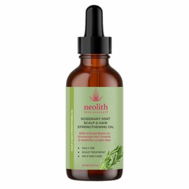 Neolith Natural Rosemary oil for Hair Growth with Mint and Biotin | For Hair growth, Strong roots, Scalp nourishment, Anti Dandruff