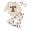 Karuedoo Newborn Baby Girl Football Outfit On Sundays We Watch