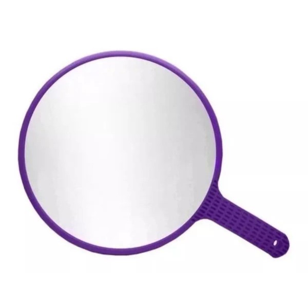 Tany's Espejo Paleta De Mano Morado Barberia/estética Tanys