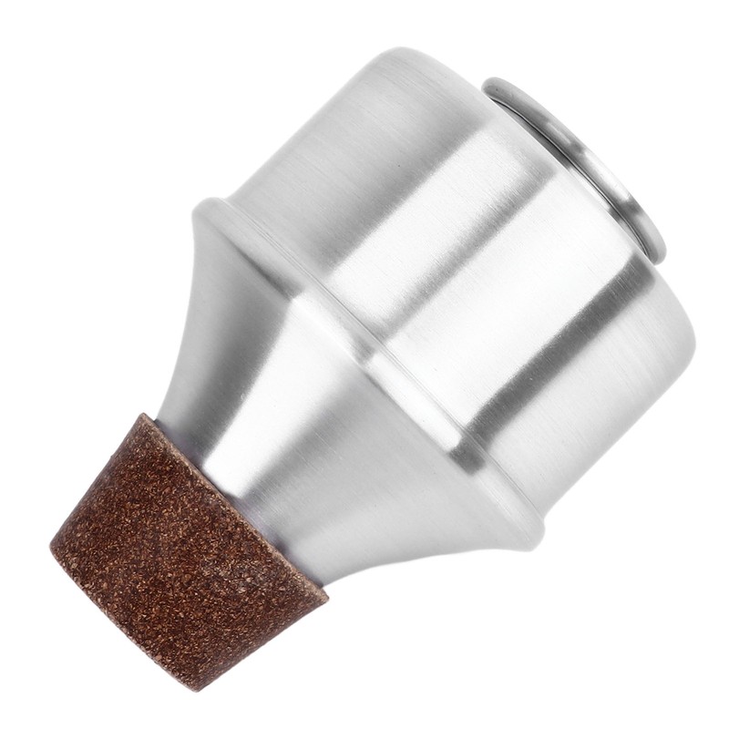 Mini Trumpet Practice Mute Aluminum Alloy Trumpet Mute Silencer for