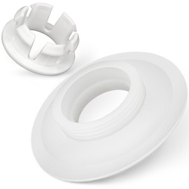 Flush Valve Seal Compatible with Ideal Standard Toilet Cistern, Ancable Replacement Flush Valve Seal & Clip for Ideal Standard Armitage Shanks Flush Valves SV01967 White