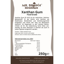 250g Xanthan Gum, Thickener, Binder, Stabilizer, Powder