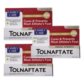 Paquete De 3 Tolnaftato Crema Usp 1% Pie De Atleta Antifúngi
