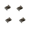 Merriway BH05305 (20 Pcs) Greenhouse Glazing Clip Lap Z Type