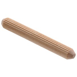 The Hillman Group 53025 Groove Dowel Pin, 1/4 by 2-Inch, 30-Pack
