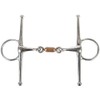 Harry's Horse Double Jointed Snaffle with Copper Roller 13 mm,