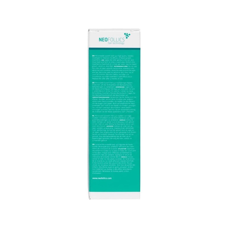 Neofollics Beard Growth Promoter Roller | Activates and Stimulates Beard