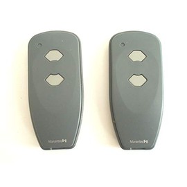 2 x Marantec Digital 382 Mini Handheld Transmitter 433 MHz * Successor Digital 302 * Radio Transmitter Remote Control Garage Door Opener 122421