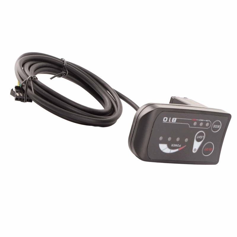 48V LED810 Instrument Display Meter Panel Waterproof for Electric Bicycle