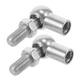 Vaguelly 2pcs Hydraulic System Tie Rod Ball Head Accessories Link Tie Rod End Ball End Head Easy Installation