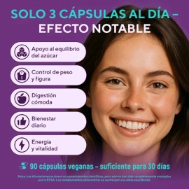 Cápsulas de Vinagre de Manzana 1500 mg – Suplemento Vegano y Sin Gluten para Digestión y Metabolismo | SUPLINT