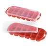 Xavax Set of 2 Ice Cube Trays with Lid (Ice