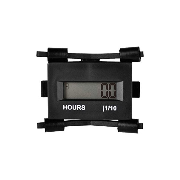 Runleader Digital Hour Meter, Inductive Hours Counter, AC/DC 8V to