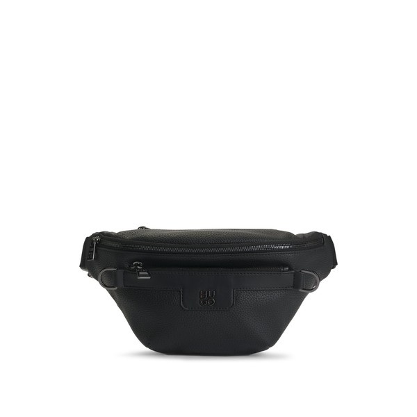 HUGO Men's Nesh R Bumbag Faux Leather Bum Bag with