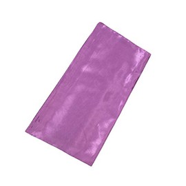 Kiran Fashion Satin Solid Silk Scarf Hijab Plain Shiny Soft Large Square Head Neck Wrap 90x90 (Lavender)