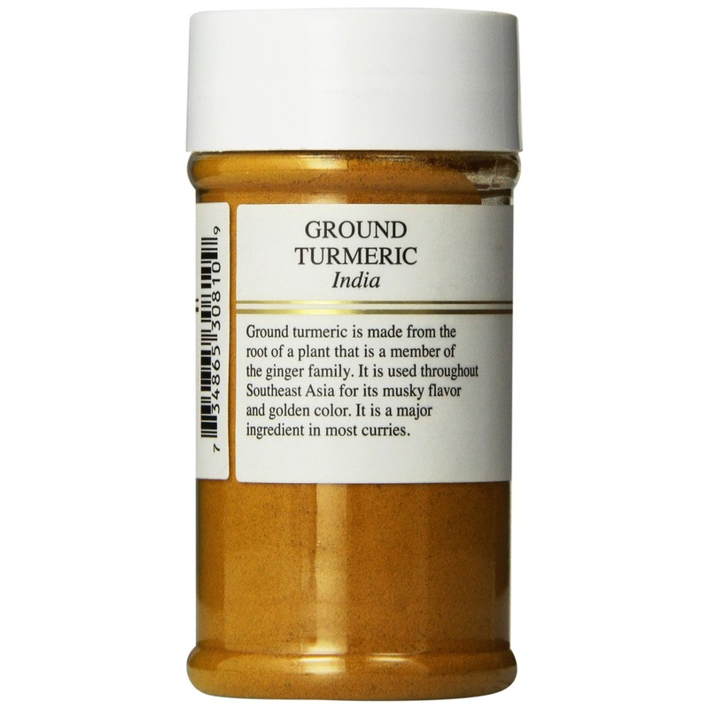 India Tree Turmeric Ground Jar, 2 Ounce