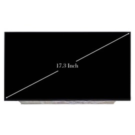 TECHNOLOGYVS 17.3" LAPTOP SCREEN PANEL COMPATIBLE FOR AUO B173HAN04.7 LED LCD FHD DISPLAY MONITOR 40 PINS 1920x1080 144HZ