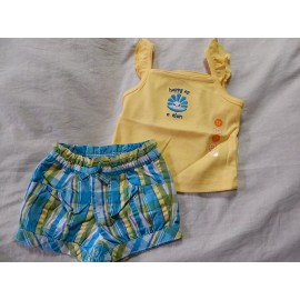 Gymboree NWT 3-6 GYMBOREE SEA SPLASH TOP & SHORTS
