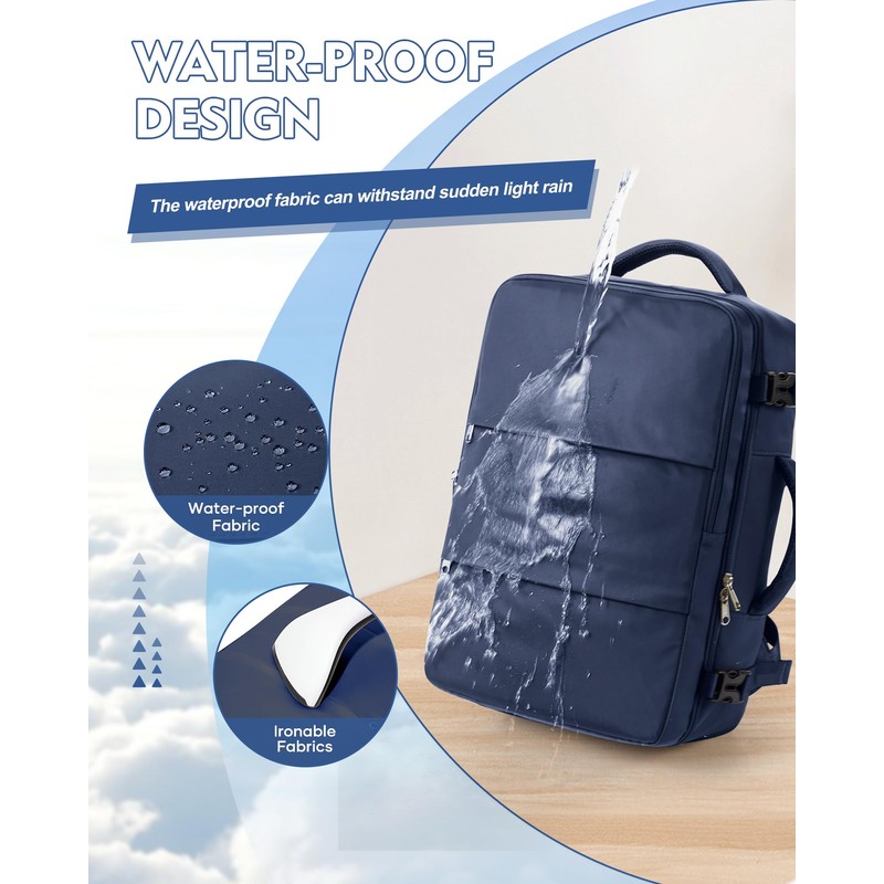 SZLX Ryanair Large Travel Backpack Women's Vacuum Backpack Hand Luggage